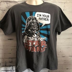Star Wars T Shirt I am Your Father Charcoal T sz L